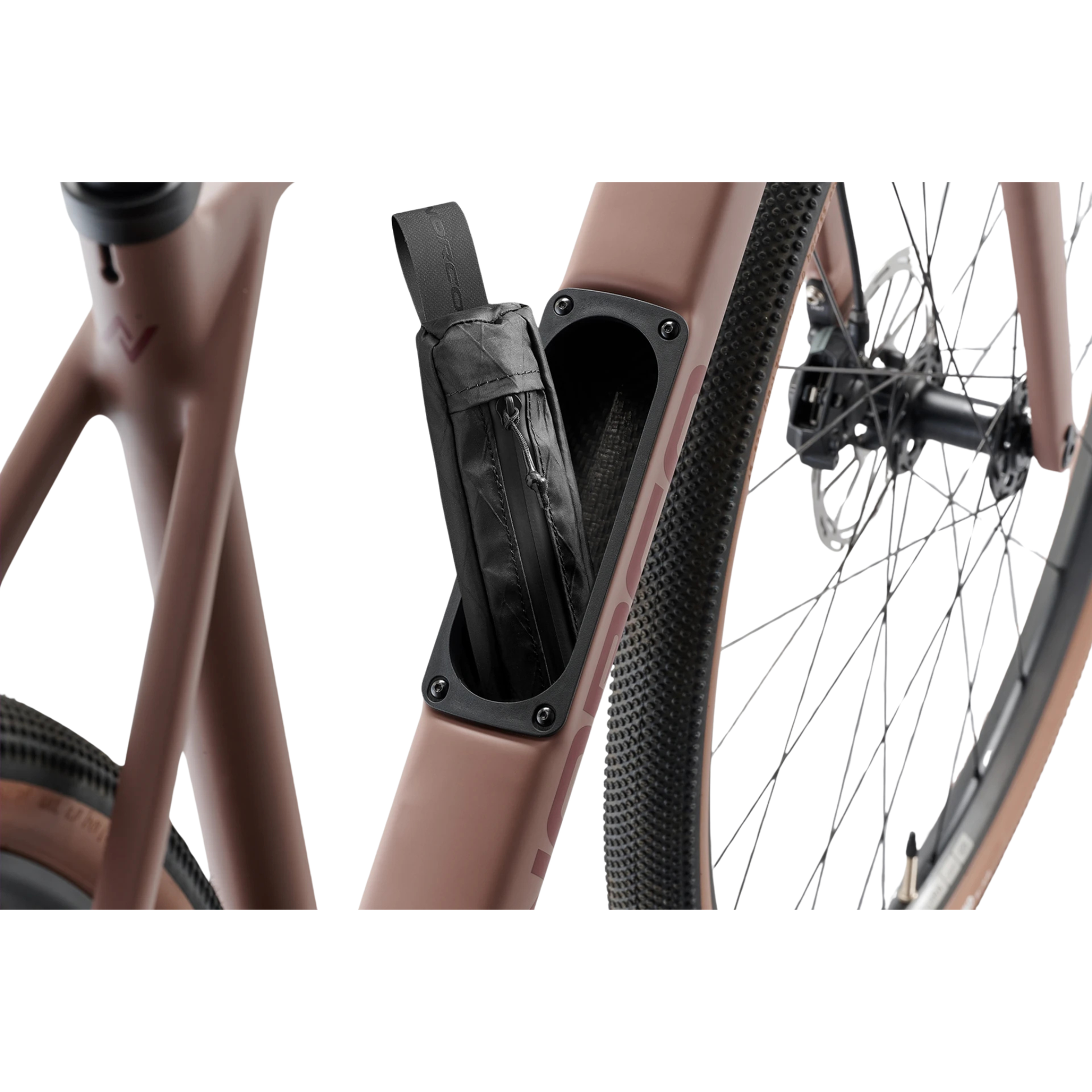 Norco Search C Rival XPLR gravel bike downtube storage bag