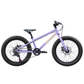 Norco Storm 20 Disc youth trail bike purple driving side view complete bike