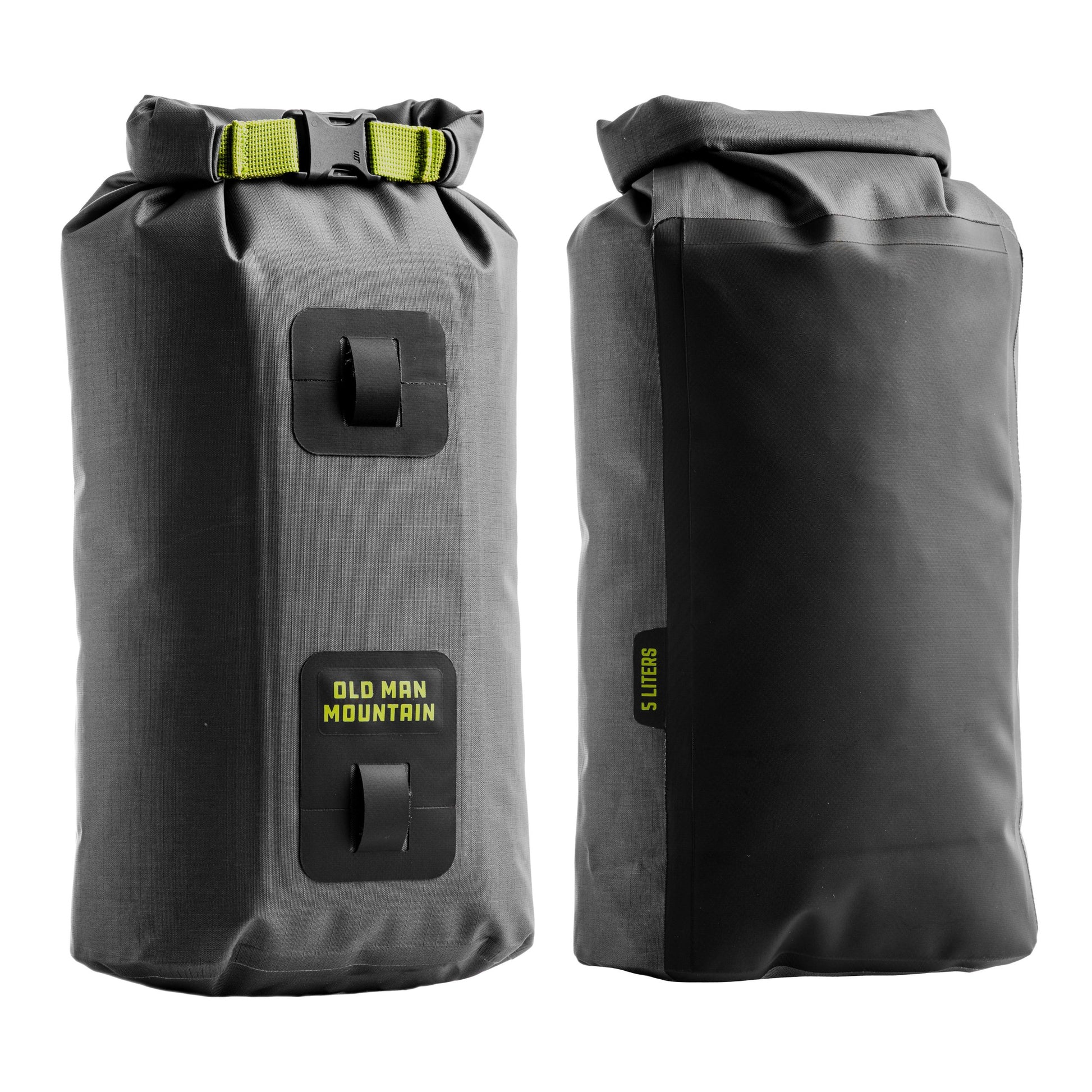Old Man Mountain 5L waterproof two bags next to each other