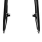 Old Man Mountain Impala Lowrider front bicycle rack with extra-low pannier rails, aluminum cargo deck and adjustable fit for wheels up to 29". Designed for bikepacking, adventures and cargo.