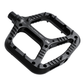 OneUp Components Wave Pedals flat pedals black diagonal view