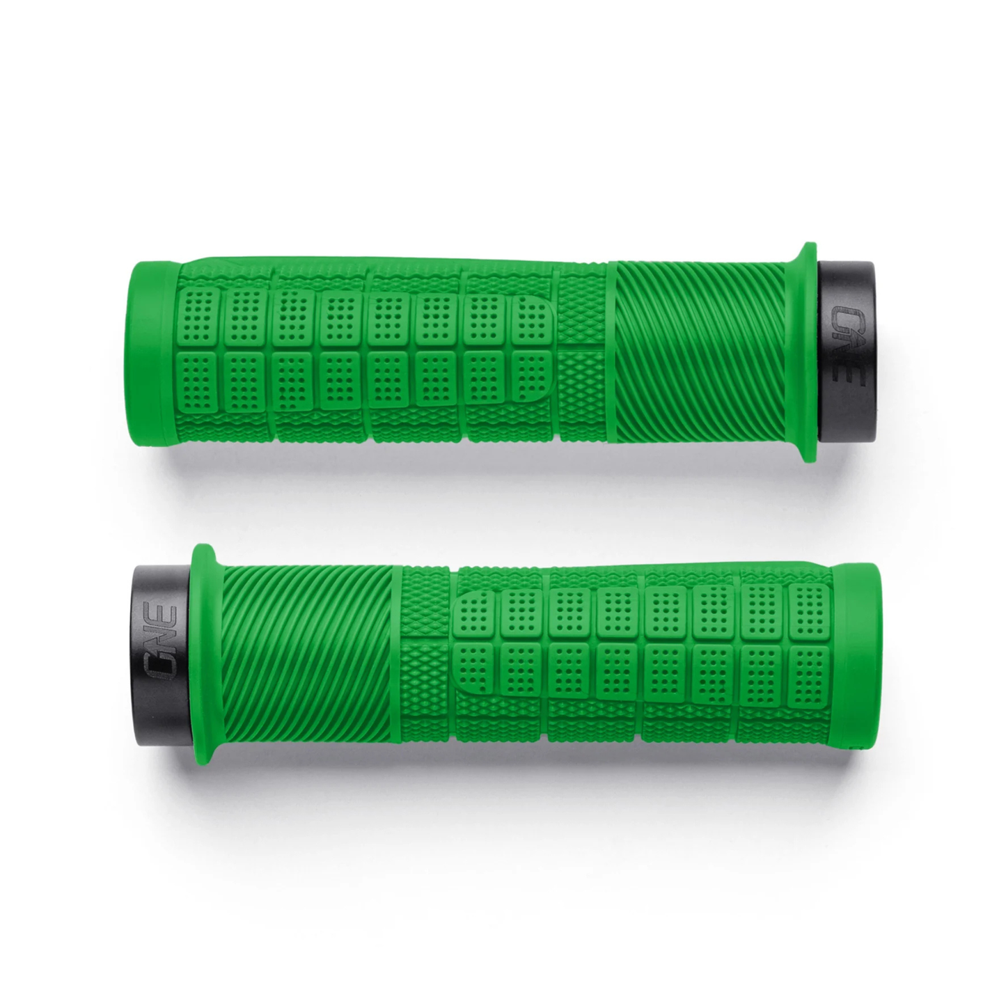 OneUp Thick Grips green pair top view