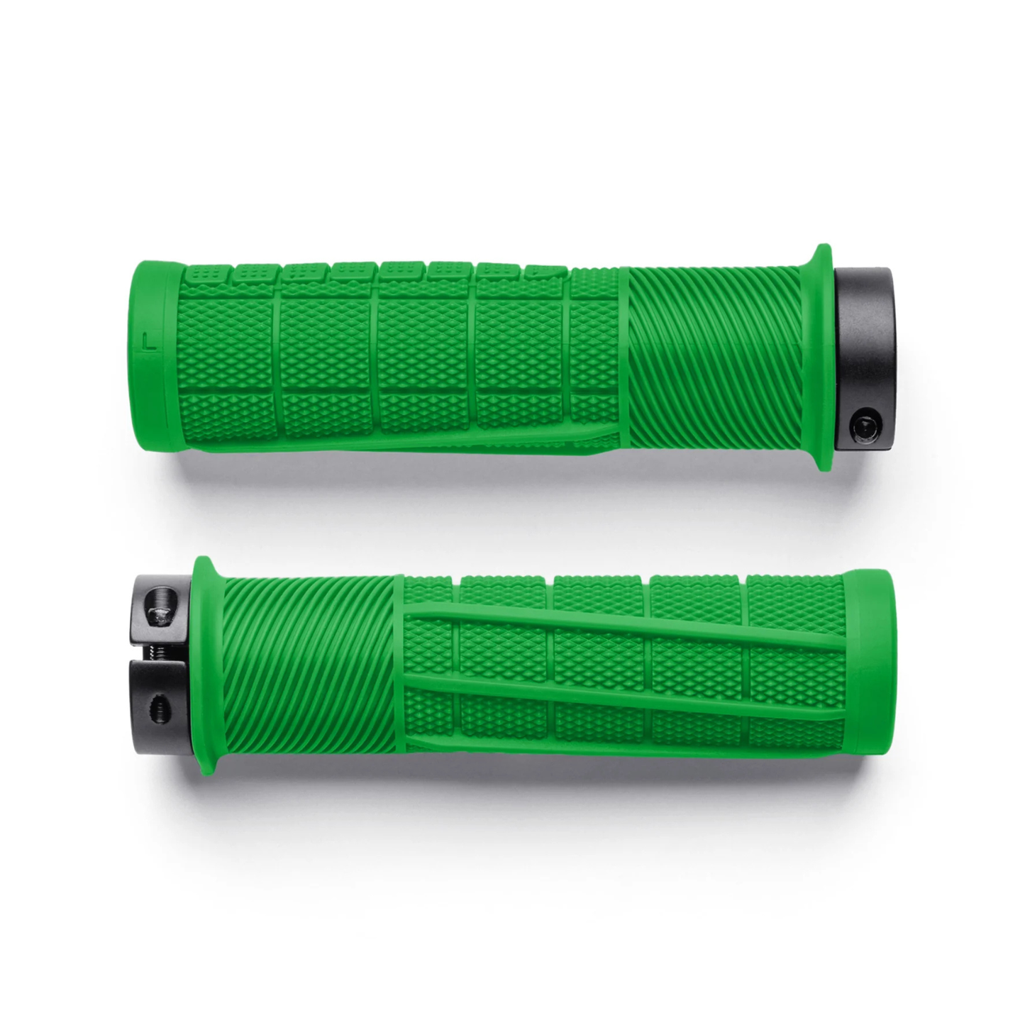 OneUp Thick Grips green pair bottom view