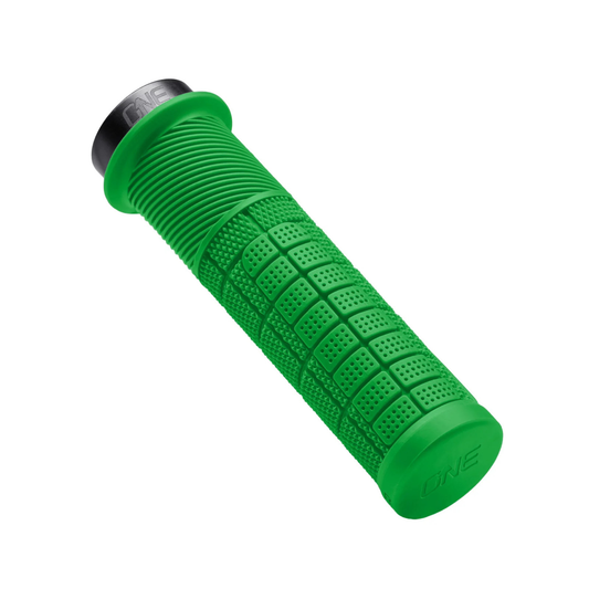 OneUp Thick Grips green logo view