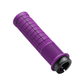 OneUp Thick Grips purple lock view