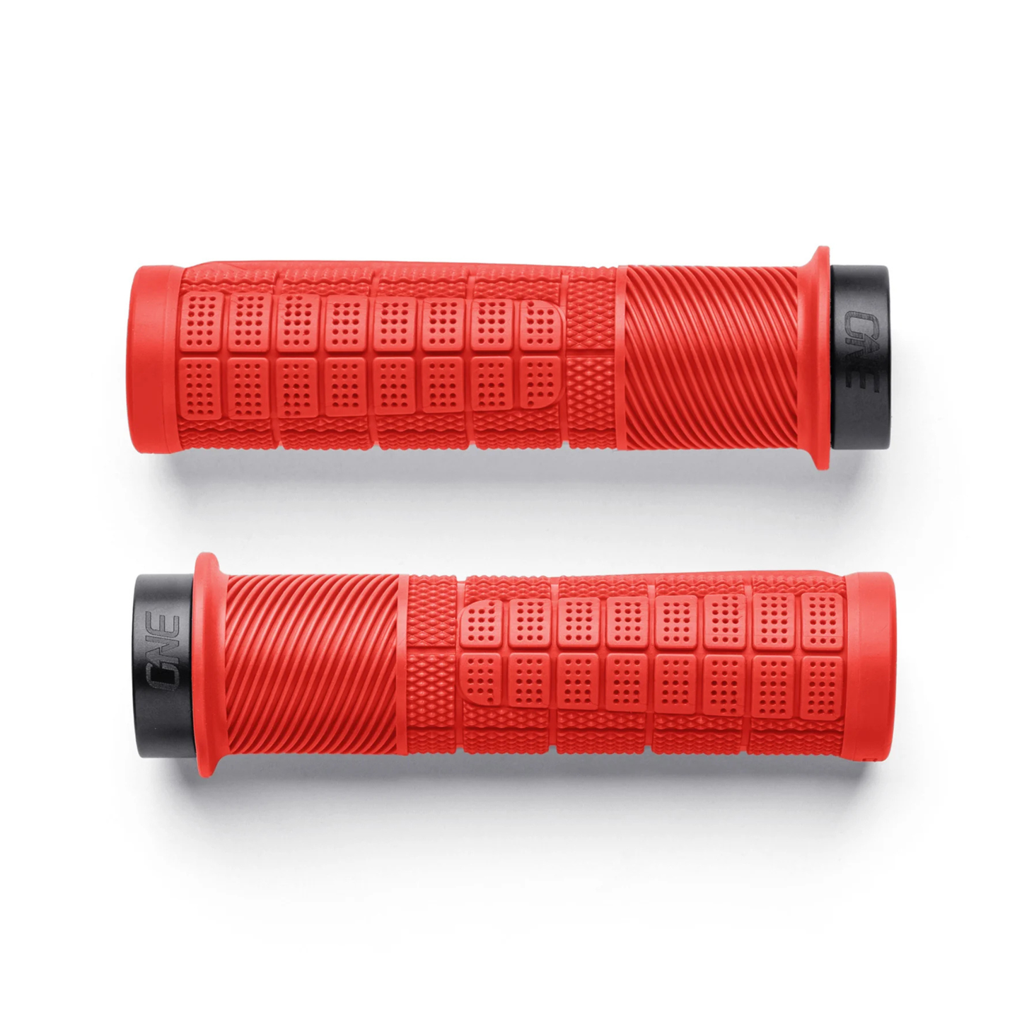 OneUp Thick Grips red pair top view