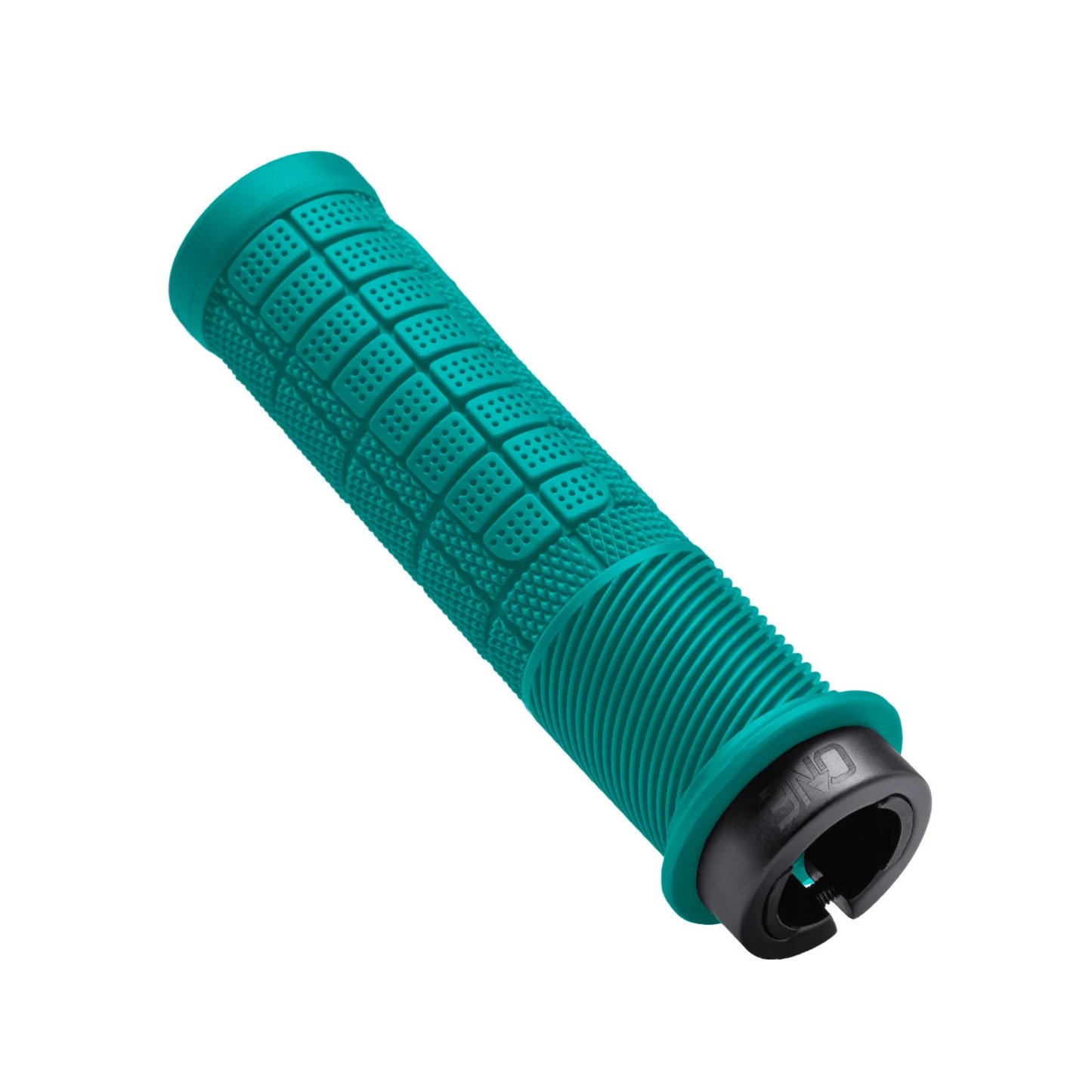 OneUp Thick Grips turquoise lock view