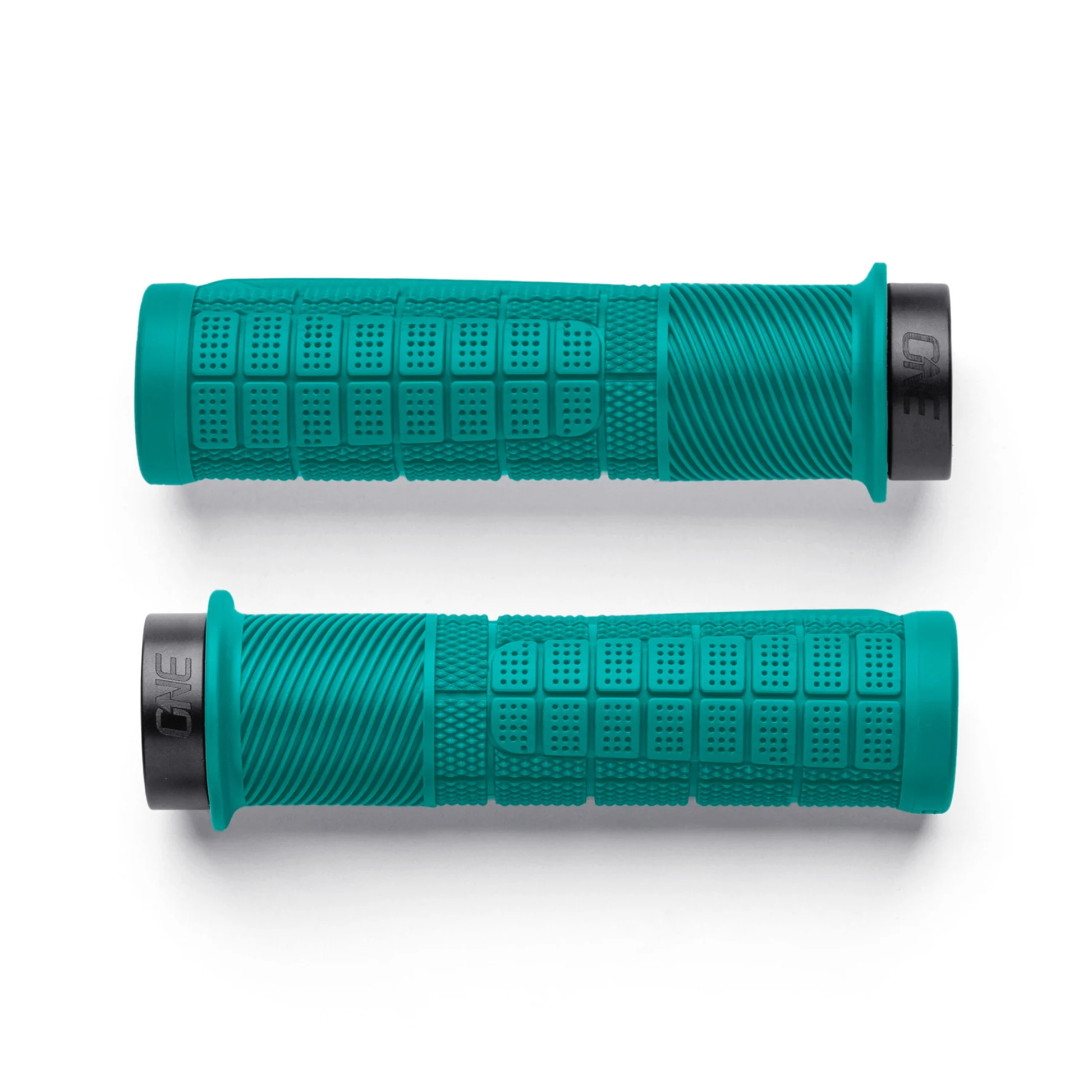 OneUp Thick Grips turquoise pair top view