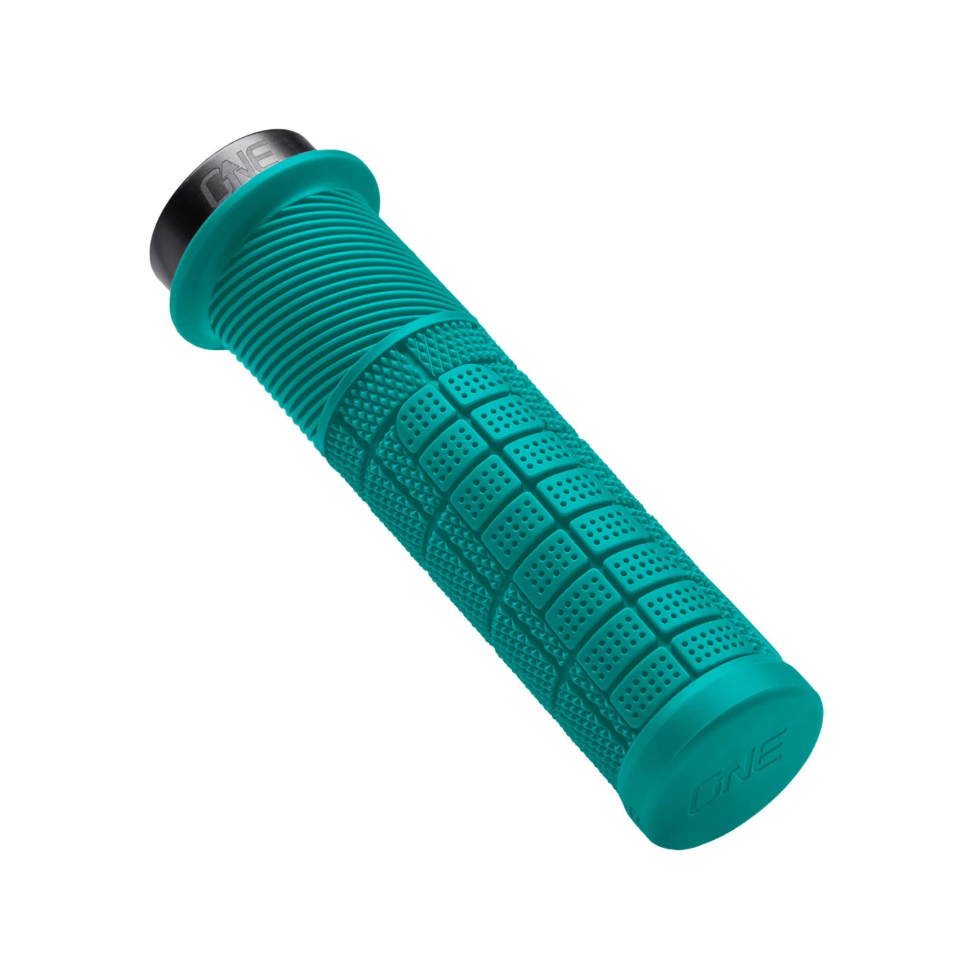 OneUp Thick Grips turquoise logo view