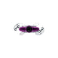 OneUp XC Clip Pedal purple side view