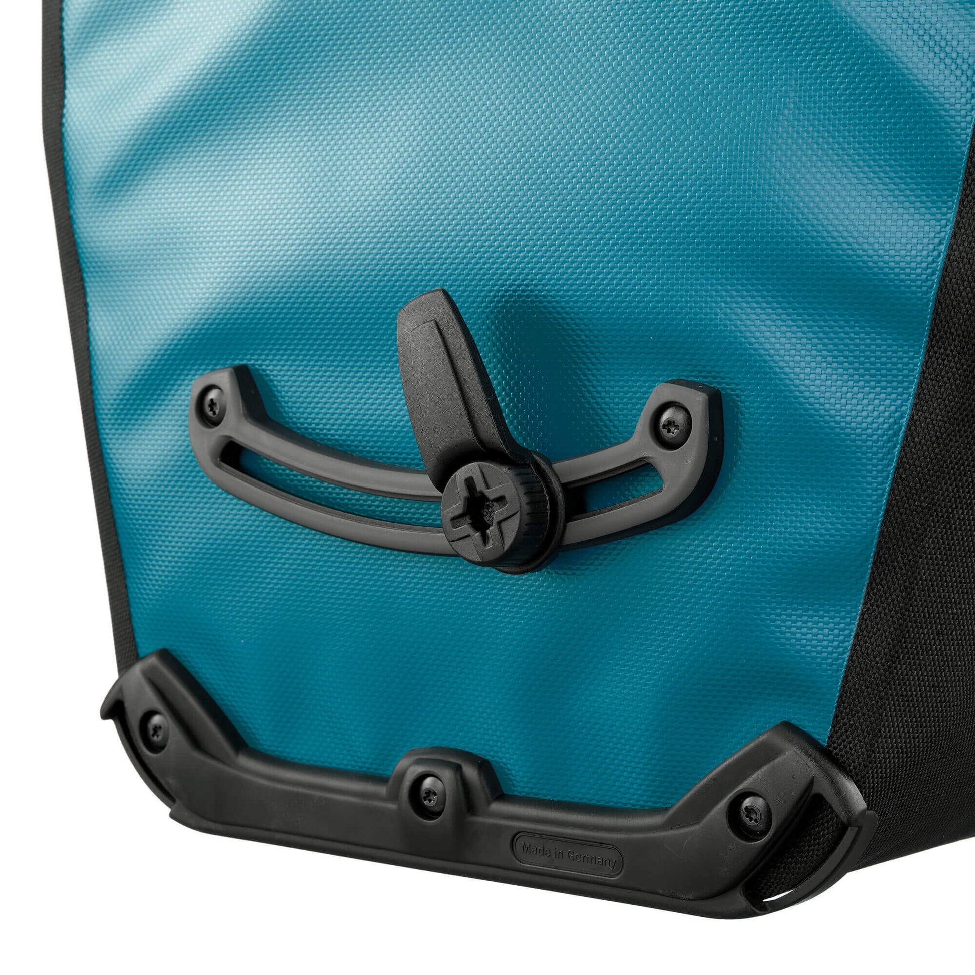 Ortlieb Back Roller Classic QL2.1 mounting system close up lower anchor