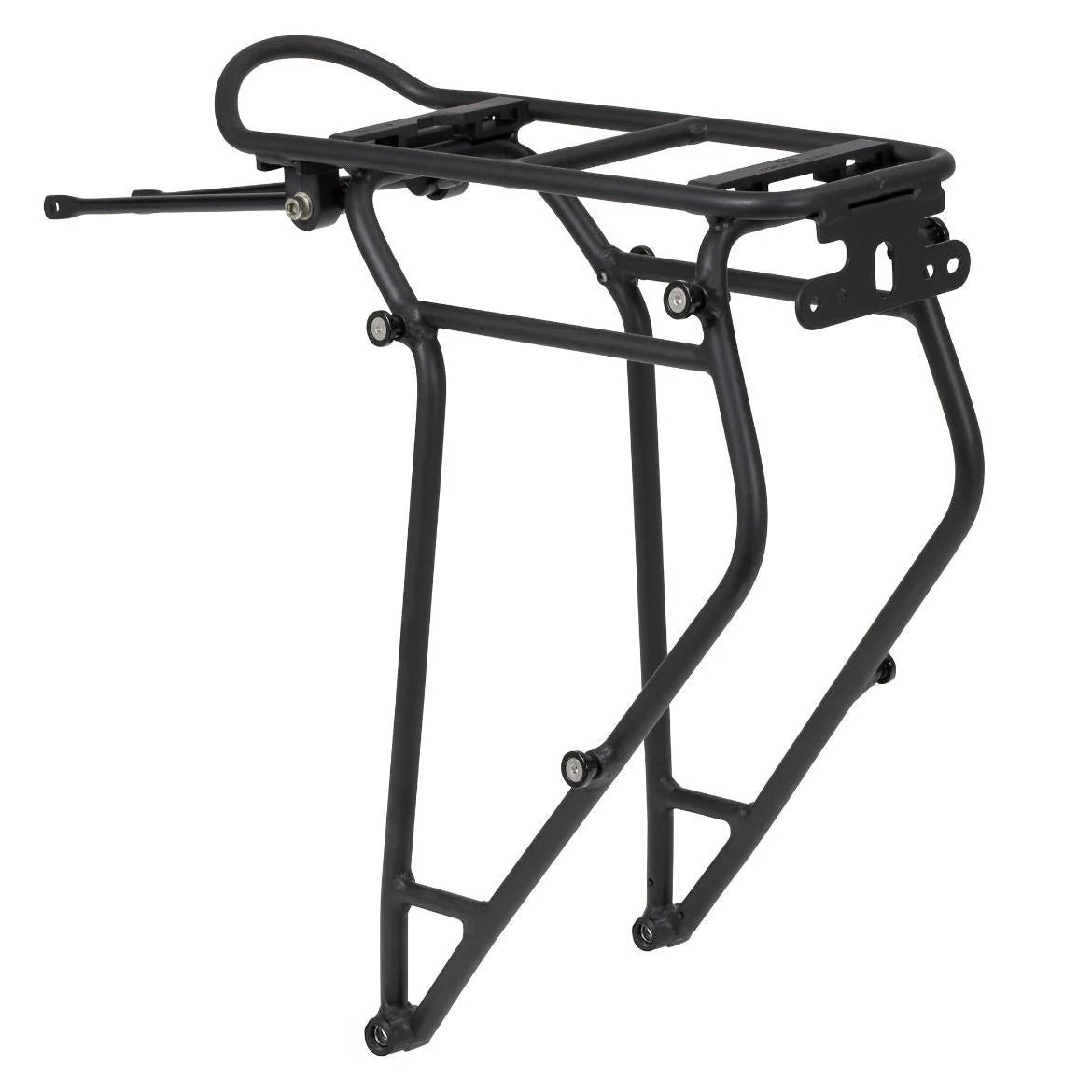 Ortlieb Rack Three rear rack black back view