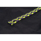 Outer Shell Magic Tote crossbody tote bag blackout fabric close up view