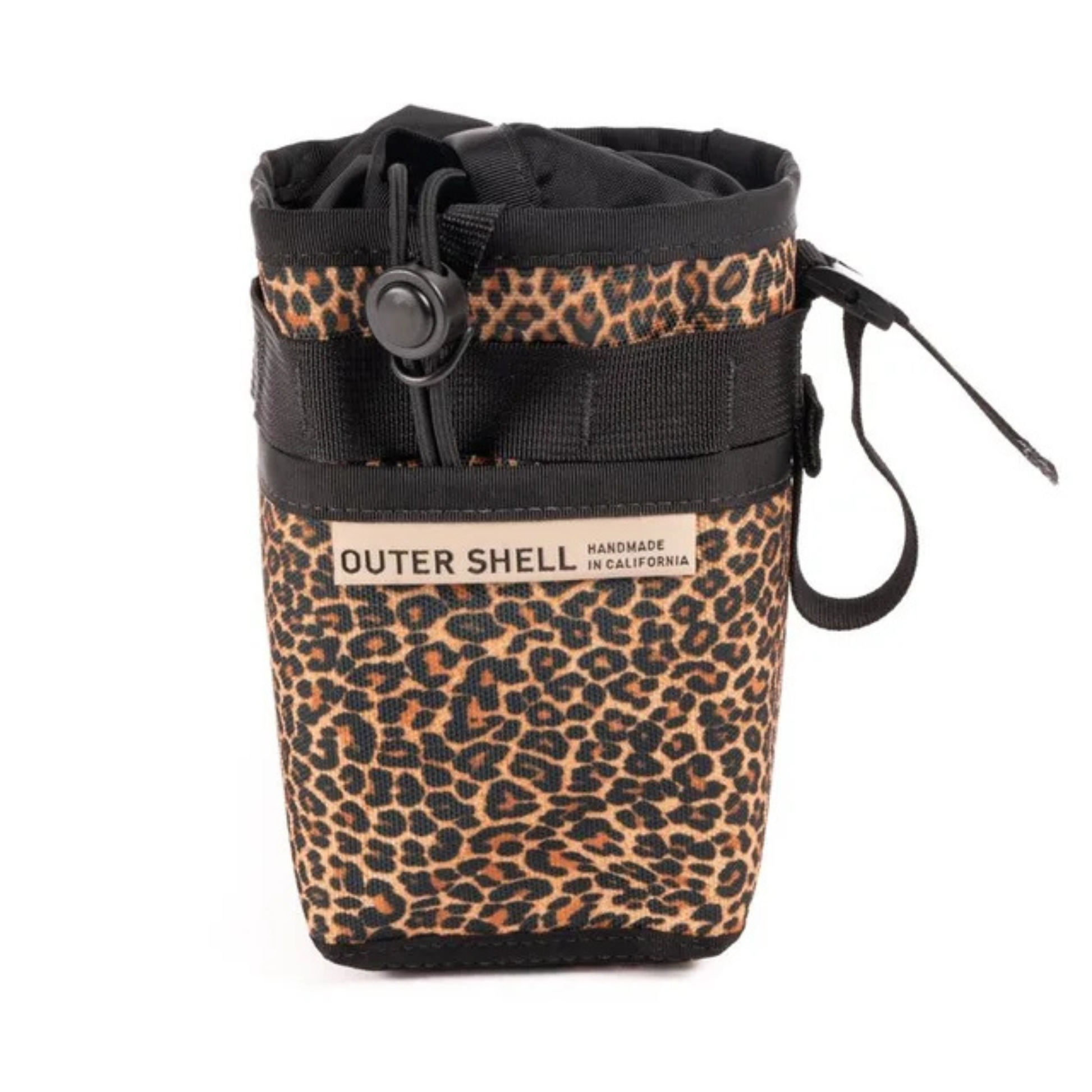 Outer Shell Stem Caddy Leopard detail view