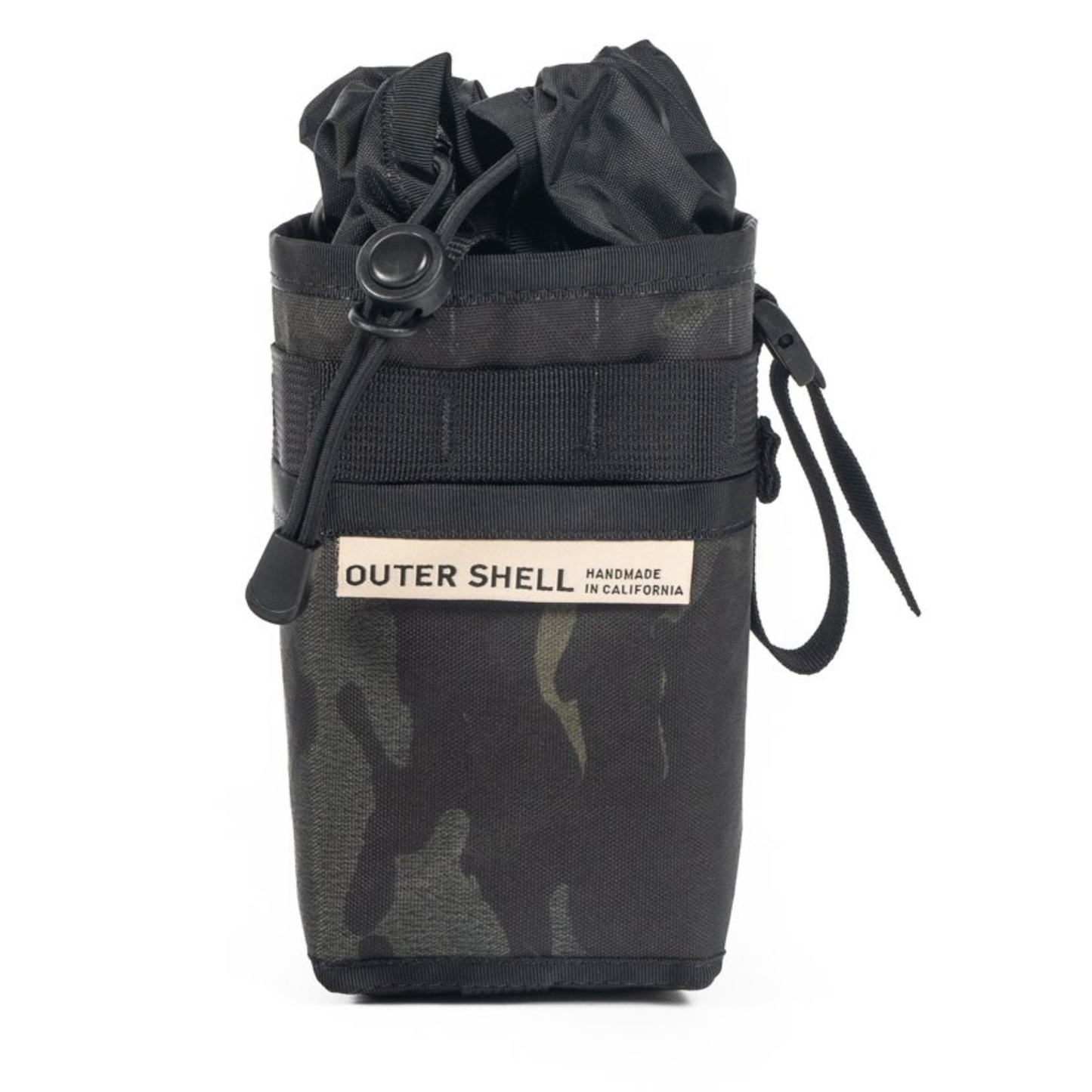 Outershell Stem Caddy in Multicam Black Ecopak colour.