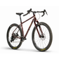 Panorama Taïga EXP 3 steel adventure bike with Shimano GRX drivetrain and 29-inch wheels for bikepacking and off-road touring side profile, angled profile
