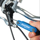 Park Tool AWS-10 fold up hex wrench set adjusting a brake lever 