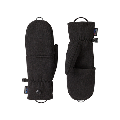 Patagonia Better Sweater Fleece Convertible Gloves/Mittens in Black