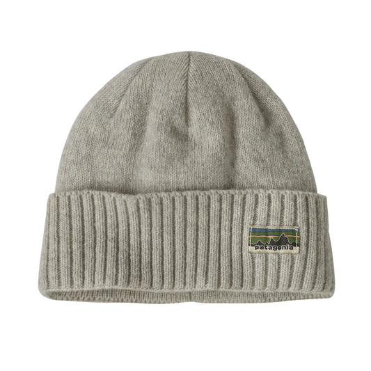 Patagonia Brodeo Beanie in OG Legacy Label: Crisp Grey colour.