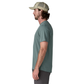 Patagonia Men’s Capilene Cool Ultra Shirt blue sage in use left view