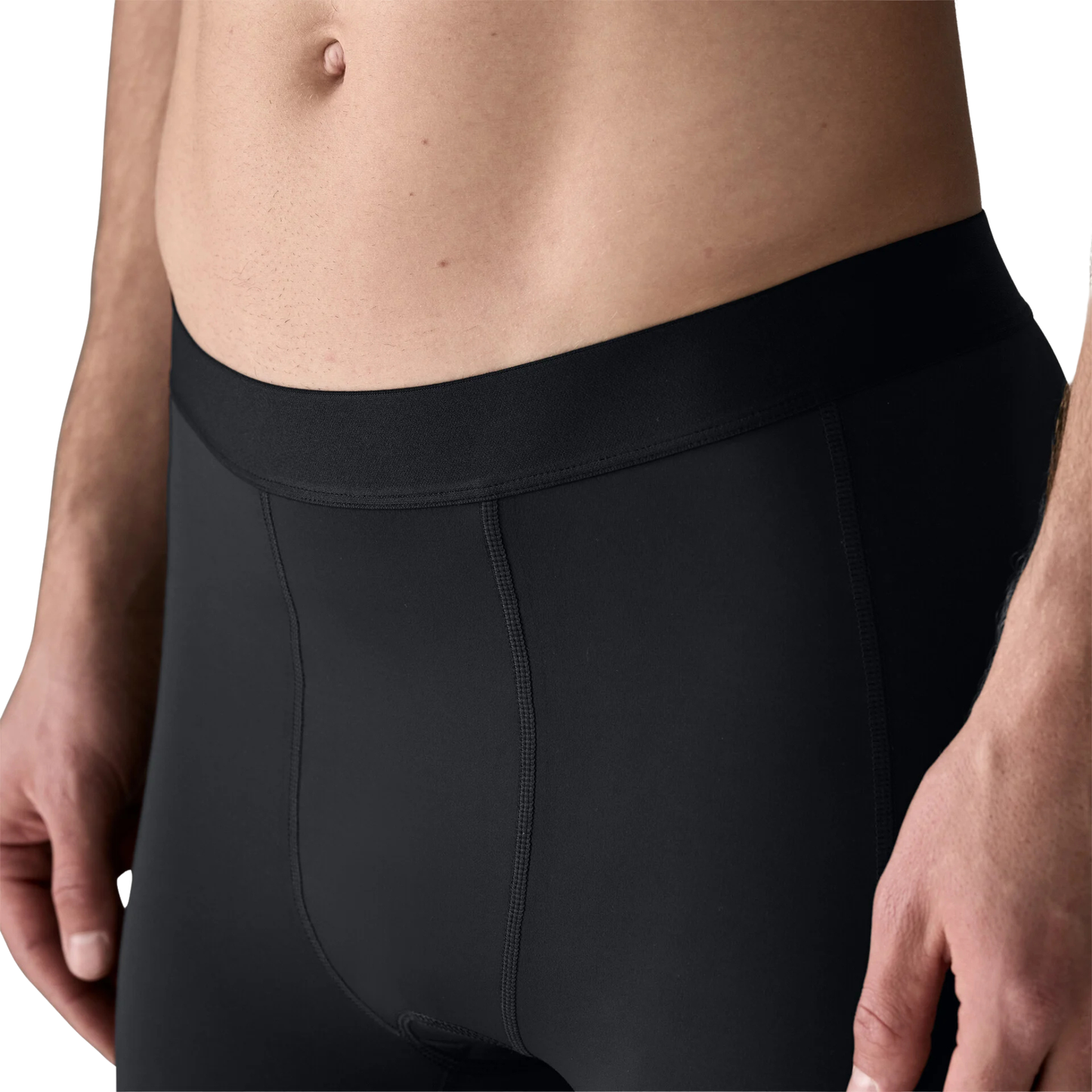 Patagonia Men’s Nether Mountain Bike Shorts Black waist detail