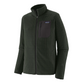 Patagonia R1 Air Fleece Midlayer Jacket in old growth green colour