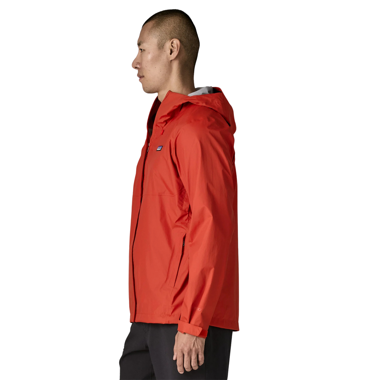 Patagonia Torrentshell 3L Rain Jacket Amita Red colour, side