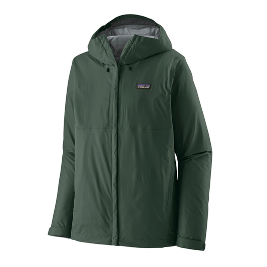 Patagonia Torrentshell 3L Rain Jacket Old Growth Green colour, front