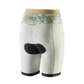Patagonia Women’s Nether Bike Shorts in Moon Tripper Weathered Stone padding internal back view