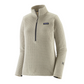 Patagonia Women’s R1 Air Fleece Midlayer Zip‑Neck in Wool White