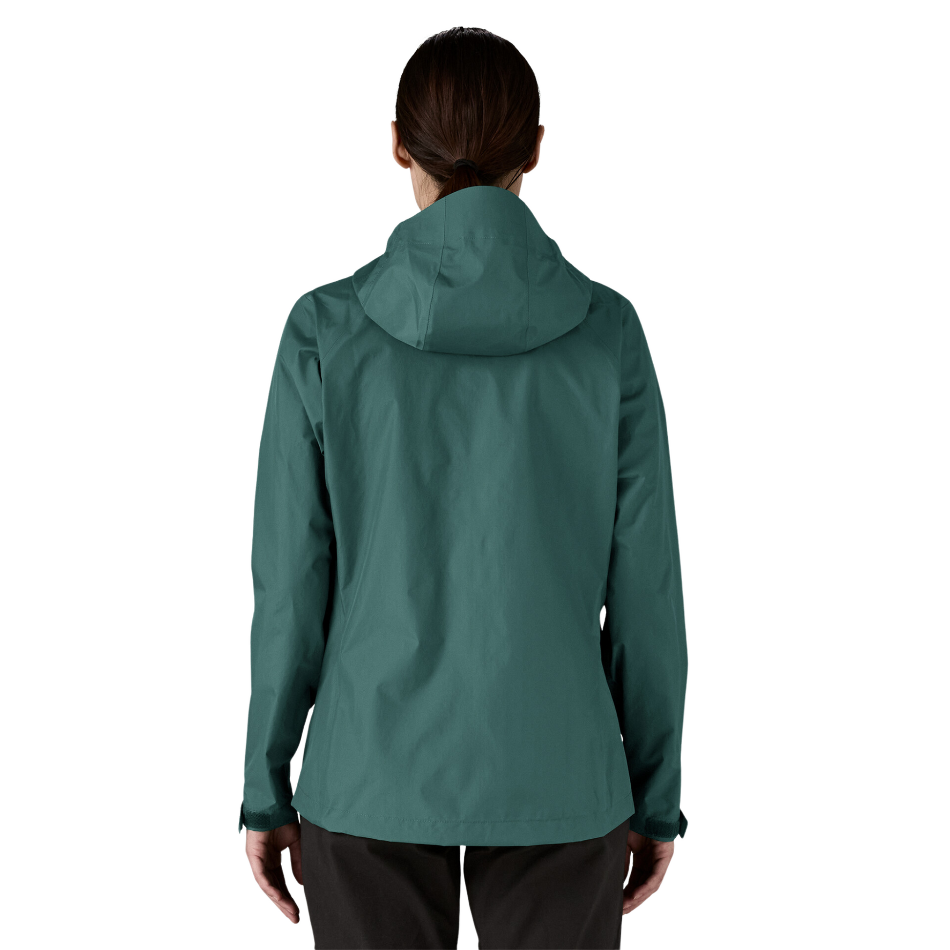 Patagonia Women’s Torrentshell 3‑Layer Rain Jacket in Cascade Green Colour, back
