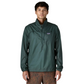 Patagonia Men’s Houdini Stash Half‑Zip Pullover in Cascade Green colour, front