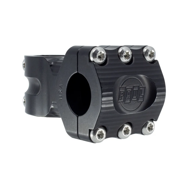 Paul Components Boxcar stem black faceplate detail