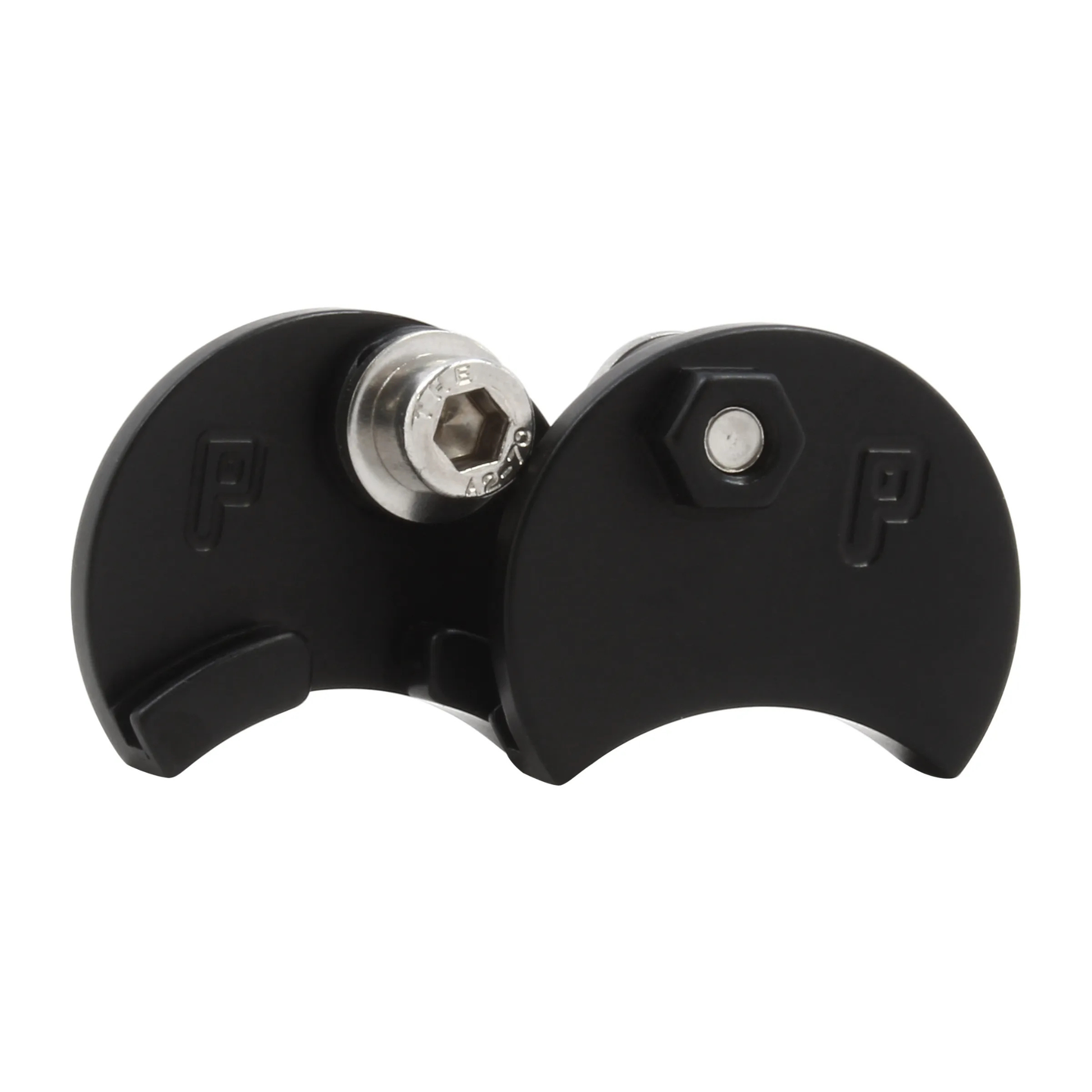 Paul Components Moon Unit cable hanger black closeup view