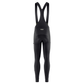 PEdALED Odyssey men's winter cycling bib tights featuring insulating fleece, weather-resistant thigh panels, three cargo pockets and reflective leg details.