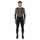 PEdALED Odyssey men's winter cycling bib tights featuring insulating fleece, weather-resistant thigh panels, three cargo pockets and reflective leg details.