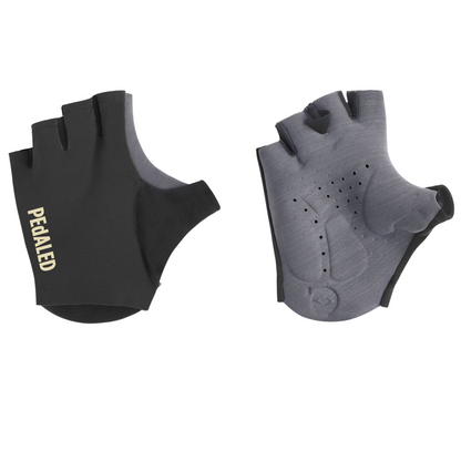 PEdALED Odyssey Gloves Black top and bottom view