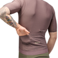 PEdALED Odyssey Jersey in Dark Purple in use back pockets view