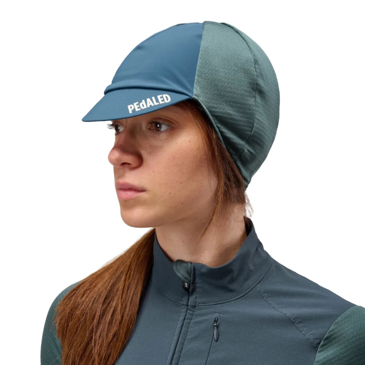 PEdALED Odyssey Merino cycling cap featuring a technical wool blend, foldable ear flaps and a protective front panel for cold-weather cycling.
