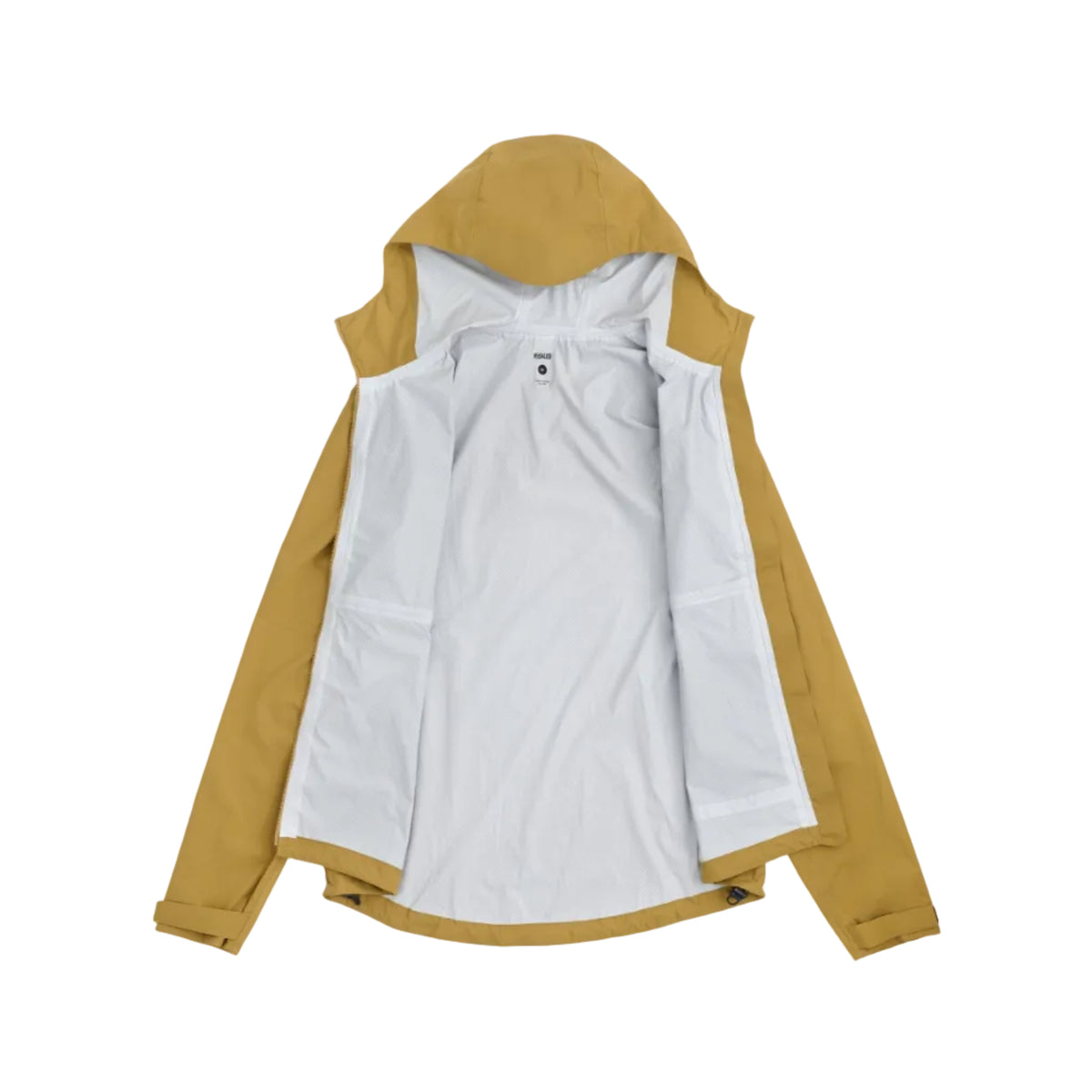 PEdALED Odyssey men's and women's waterproof cycling shell jacket featuring 2.5-layer laminated fabric, sealed seams, helmet-compatible hood and relaxed fit.
