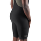 PEdALED Odyssey Training Bib Shorts Black in use right back view