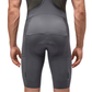 PEdALED Odyssey Training Bib Shorts Grey in use back view
