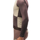 PEdALED Odyssey Windblock Merino long-sleeve men's cycling jersey with wind-blocking chest panels, seven storage pockets and reflective rear details.