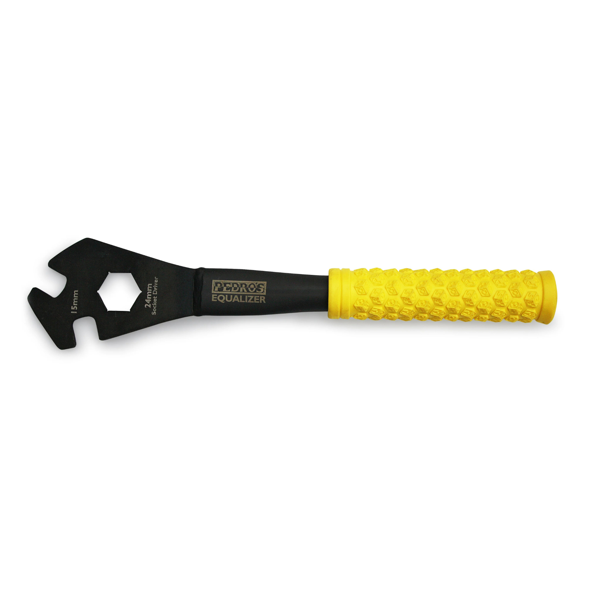 Pedro’s Equalizer Pedal Wrench II bike tool lying fat
