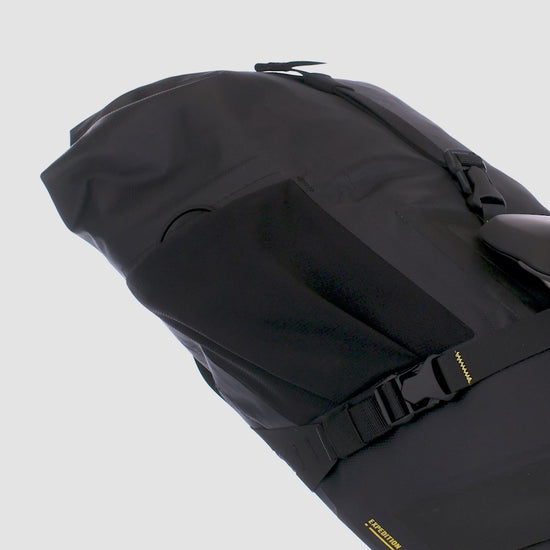Apidura Expedition Saddle Pack waterproof bikepacking bag video showing the bag mounted on a bike