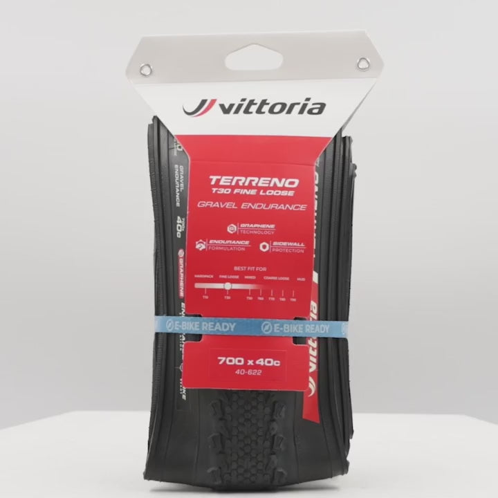 Vittoria Terreno T30 Gravel Endurance tire showcasing video