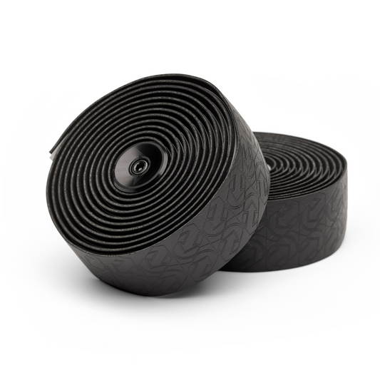 PRO Peaked Team handlebar tape black close up view