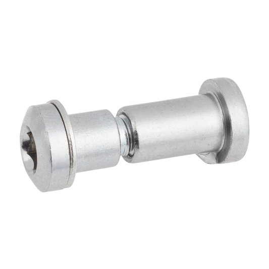 Seatpost binder bolt close up
