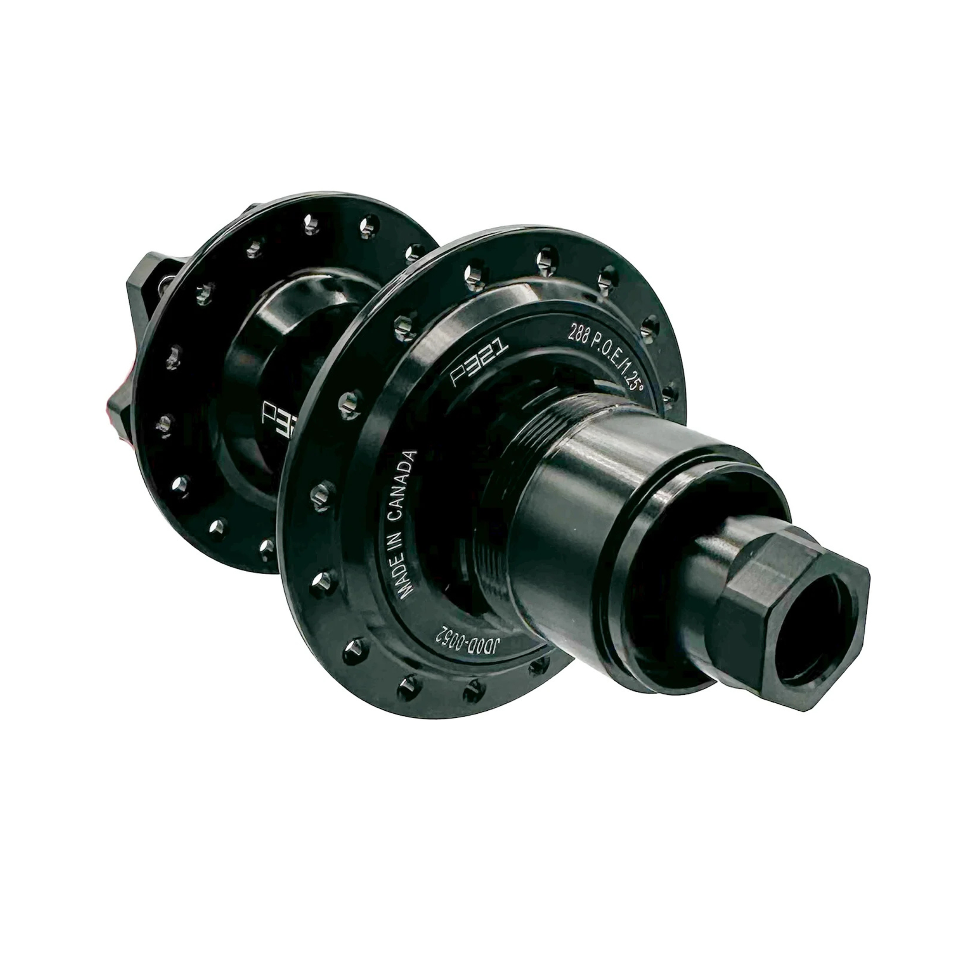 Project 321 G3 rear hub 12x142 free hub body side close up view
