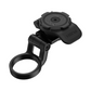 Quad Lock Adjustable Stem Cap Mount on stem, dual-stage twist-lock, adjustable hinge